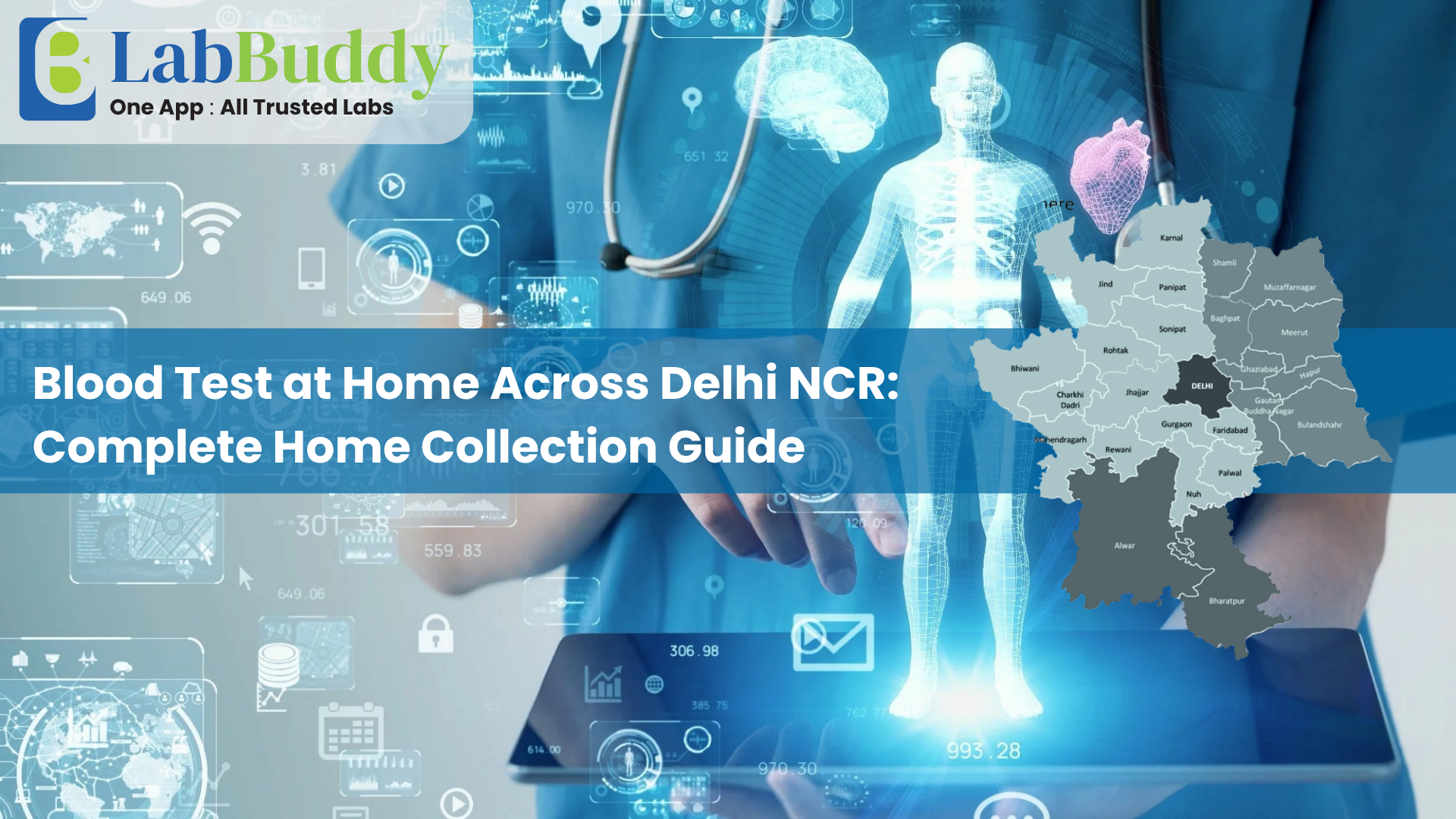 Blood Test at Home Across Delhi NCR: Complete Home Collection Guide